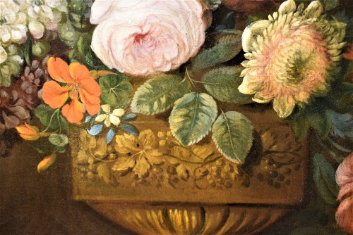 Antiquités - Nature Morte de fleurs - Jean-Louis Prévost